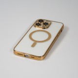 Coque iPhone 14 Pro Max - Electroplate avec MagSafe - Or