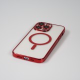 Samsung Galaxy S24 Ultra Case Hülle - Electroplate mit Magsafe - Rot