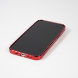 Coque Samsung Galaxy S24 - Electroplate avec MagSafe - Rouge