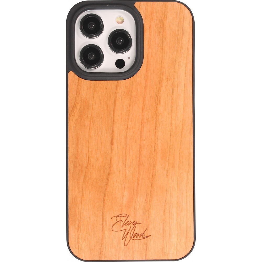 iPhone 14 Pro Case Hülle - Eleven Wood - Cherry