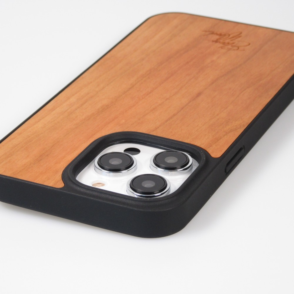 iPhone 14 Pro Case Hülle - Eleven Wood - Cherry