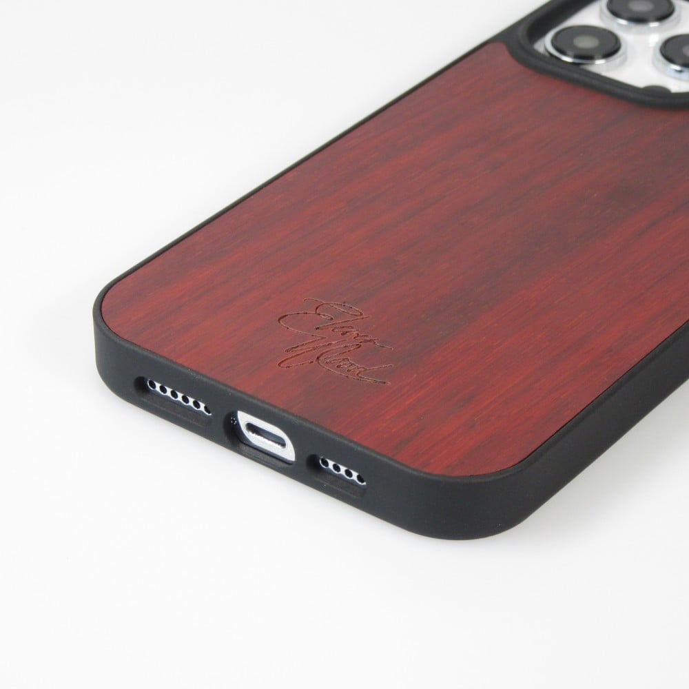 iPhone 14 Pro Max Case Hülle - Eleven Wood - Rosewood