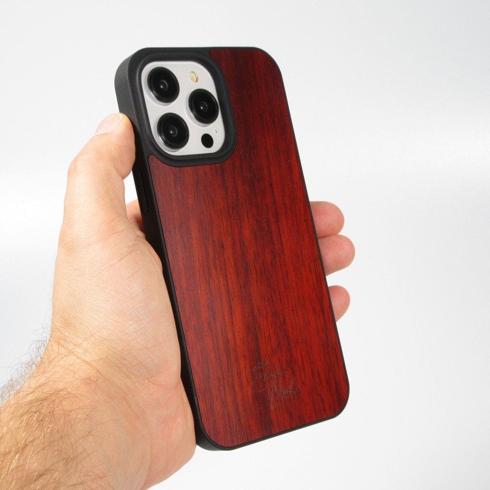 iPhone 14 Pro Max Case Hülle - Eleven Wood - Rosewood