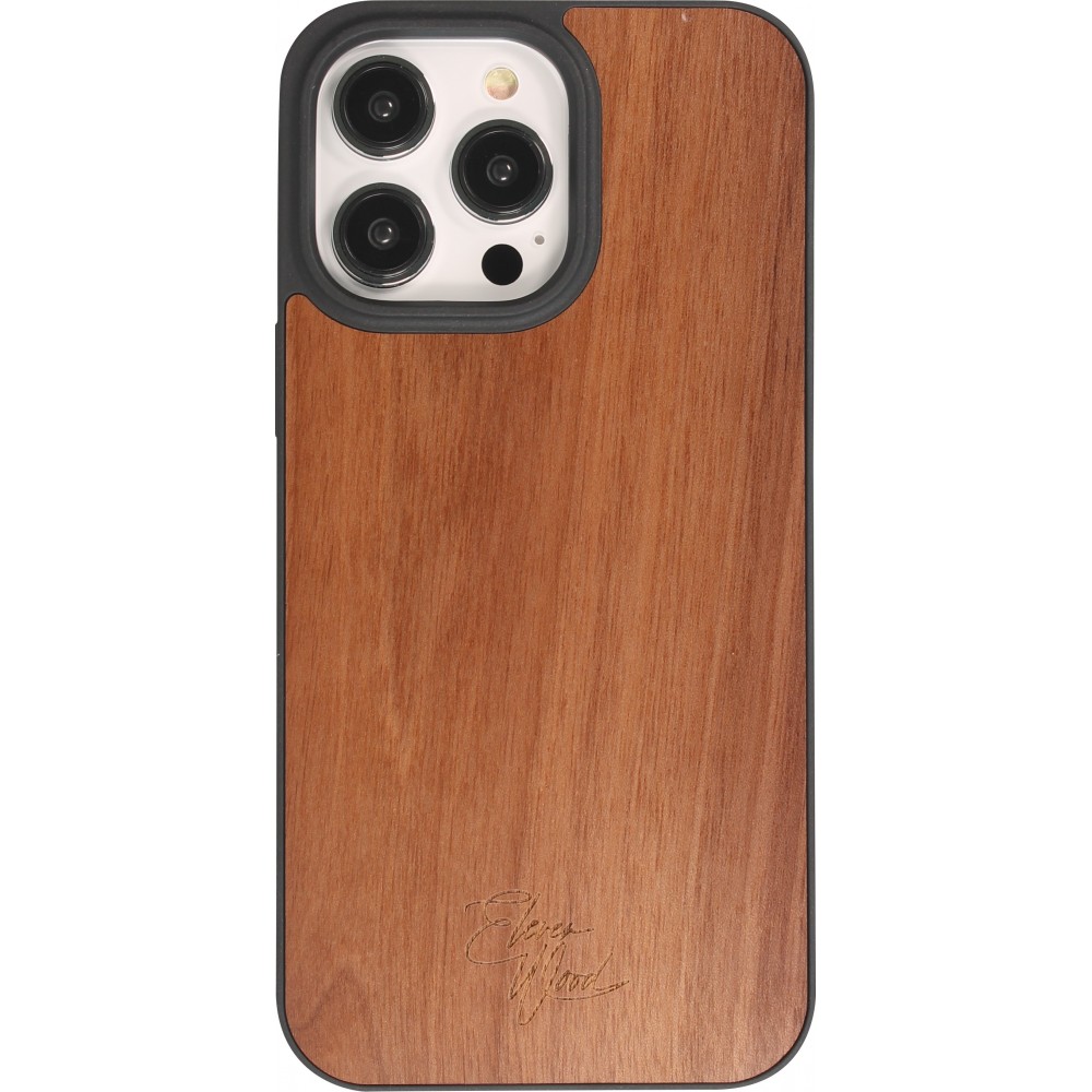 iPhone 14 Pro Case Hülle - Eleven Wood - Walnut