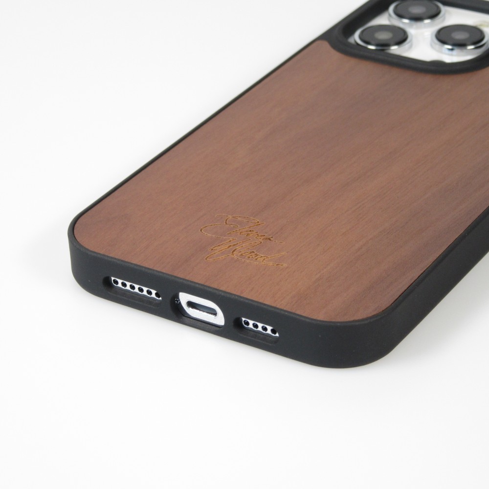 Coque iPhone 14 Pro - Eleven Wood - Walnut