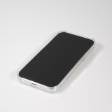 Coque iPhone 14 Pro Max - Gel silicone bumper super flexible avec porte-carte transparent