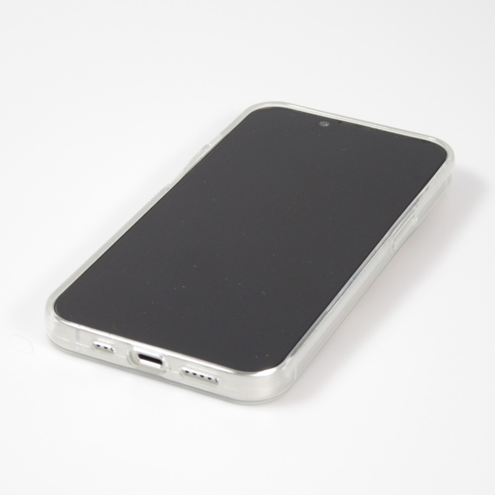 iPhone 14 Pro Case Hülle - Silikon Gel Leoparden Muster
