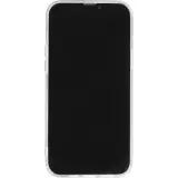 Coque iPhone 13 Pro Max - Gel silicone rigide avec MagSafe fleurs de printemps - Transparent