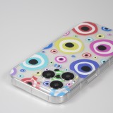 iPhone 13 Pro Max Case Hülle - Gummi Silikon transparent artistische Muster Nr. 1