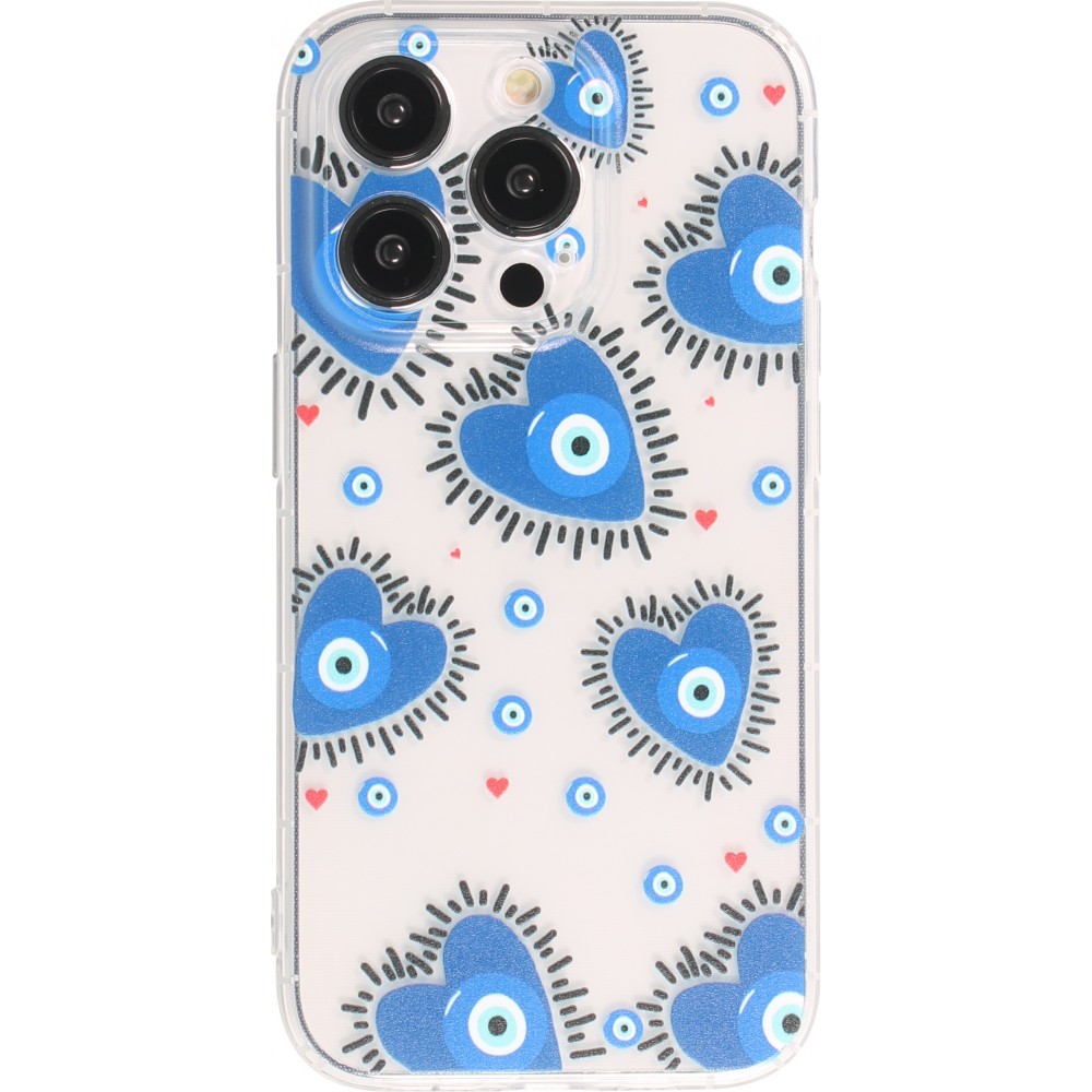 Coque iPhone 13 Pro Max - Gel silicone transparent motifs artistiques no. 3