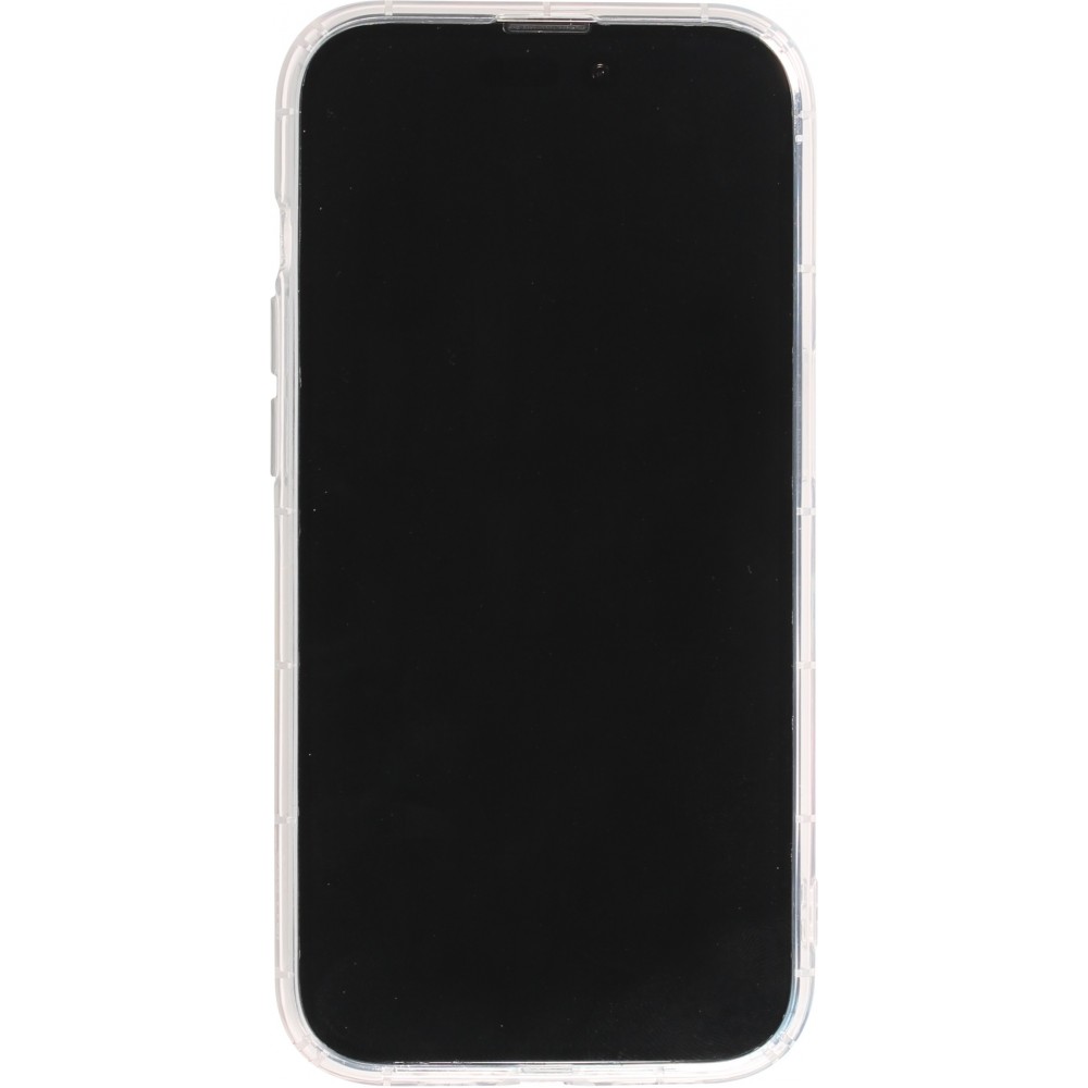 Coque iPhone 14 Pro - Gel silicone transparent motifs artistiques no. 4