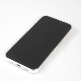 iPhone 14 Pro Case Hülle - Gummi Silikon farbige Wellen - Margarita
