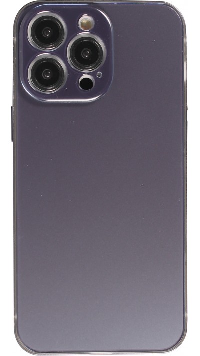 iPhone 14 Pro Case Hülle - Unsichtbares Schutzcover in iPhone Farbe - Deep Purple