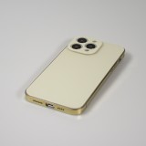 iPhone 14 Pro Max Case Hülle - Unsichtbares Schutzcover in iPhone Farbe - Gold