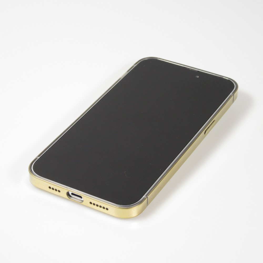 iPhone 14 Pro Max Case Hülle - Unsichtbares Schutzcover in iPhone Farbe - Gold