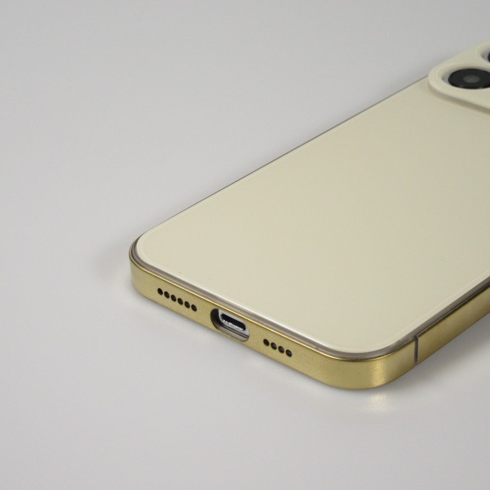 Coque iPhone 14 Pro - Housse de protection invisible aux couleurs de l'iPhone - Gold