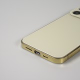 iPhone 14 Pro Max Case Hülle - Unsichtbares Schutzcover in iPhone Farbe - Gold