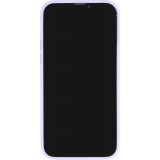 Coque iPhone 13 Pro - Jelly cover glass semi-transparente MagSafe - Light purple