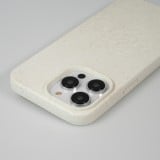 iPhone 14 Pro Max Case Hülle - Bioka Biologisch Abbaubar Eco-Friendly Kompostierbar - Seele der Schildkröte - Weiss