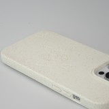 iPhone 14 Pro Max Case Hülle - Bioka Biologisch Abbaubar Eco-Friendly Kompostierbar - Seele der Schildkröte - Weiss