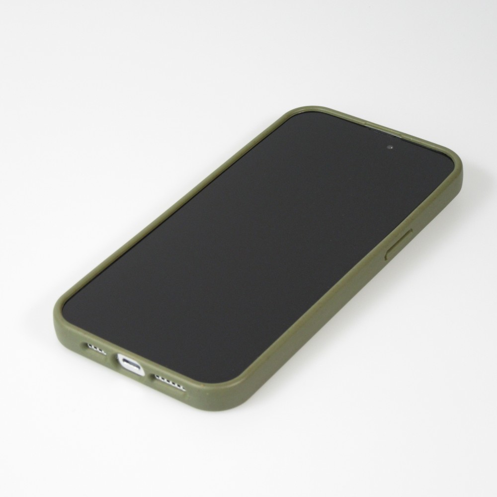 iPhone 14 Pro Max Case Hülle - Bioka Biologisch Abbaubar Eco-Friendly Kompostierbar - Seele der Schildkröte - Dunkelgrün