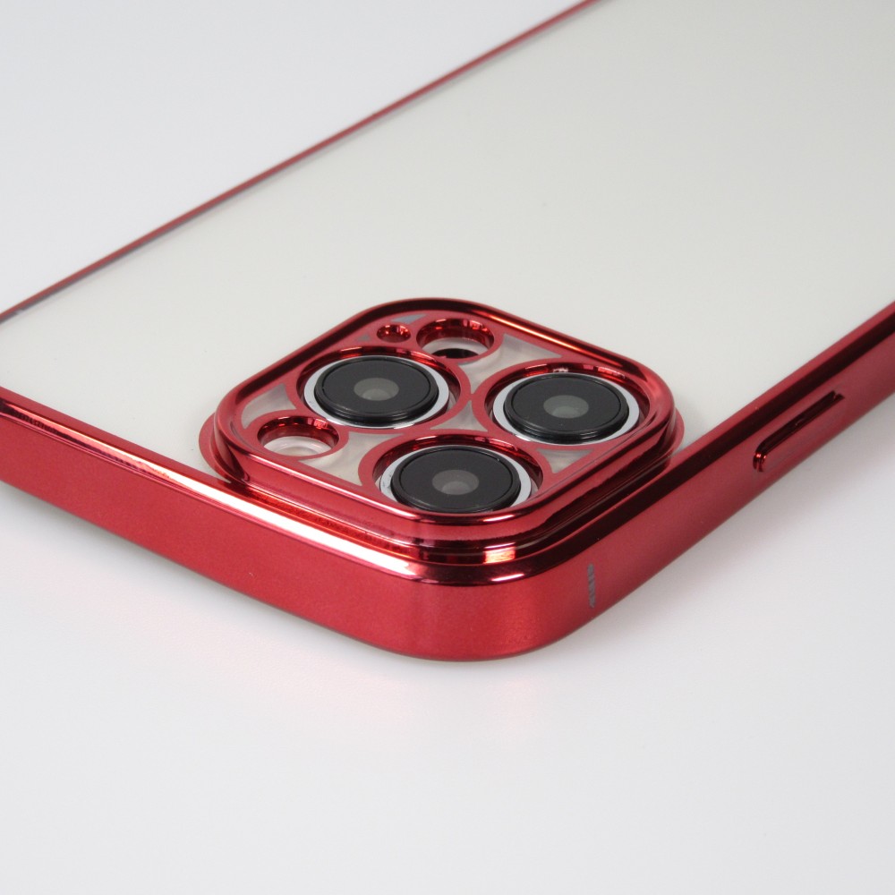 Hülle iPhone 14 Pro - Electroplate - Rot