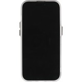 iPhone 14 Pro Case Hülle - Watercolor MagSafe semi-transparent - Schwarz