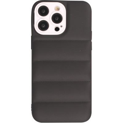 Coque iPhone 14 Pro - Silicone 3D coussins cover - Noir