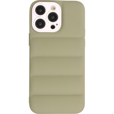 Coque iPhone 14 Pro Max - Silicone 3D coussins cover - Vert