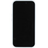 iPhone 15 Pro Max Case Hülle - Silikon matt MagSafe mit Haltering - Hellblau
