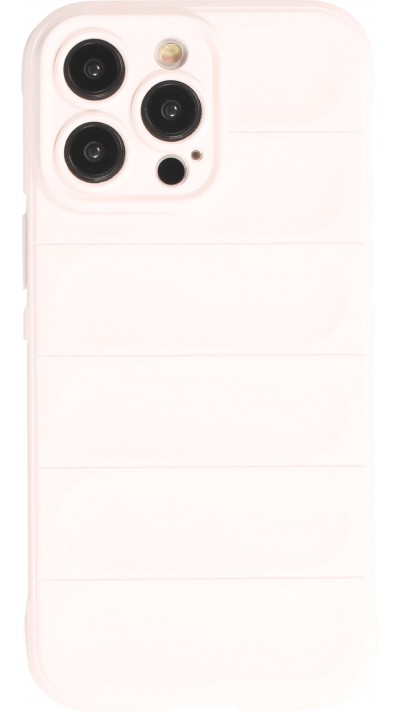 iPhone 14 Pro Case Hülle - Robustes Silikon mit Doppelter Schutzschicht - Weiss