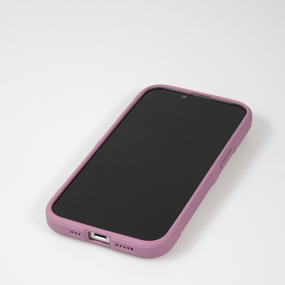 iPhone 14 Pro Max Case Hülle - Robustes Silikon mit Doppelter Schutzschicht - Violet
