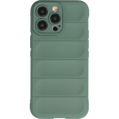 Coque iPhone 14 Pro Max - Silicone renforcé avec double couche de protection - Vert