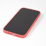 Coque iPhone 14 Pro Max - Soft Touch avec anneau - Grenade