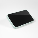 Coque iPhone 14 Pro - Soft Touch avec anneau - Turquoise