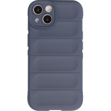 Coque iPhone 14 Plus - Silicone renforcé avec double couche de protection - Bleu foncé