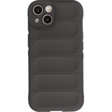 Coque iPhone 14 - Silicone renforcé avec double couche de protection - Noir
