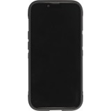 Coque iPhone 14 - Silicone renforcé avec double couche de protection - Noir