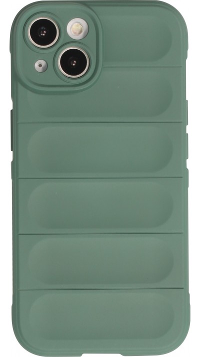 Coque iPhone 14 - Silicone renforcé avec double couche de protection - Vert