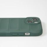 Coque iPhone 14 Plus - Silicone renforcé avec double couche de protection - Vert