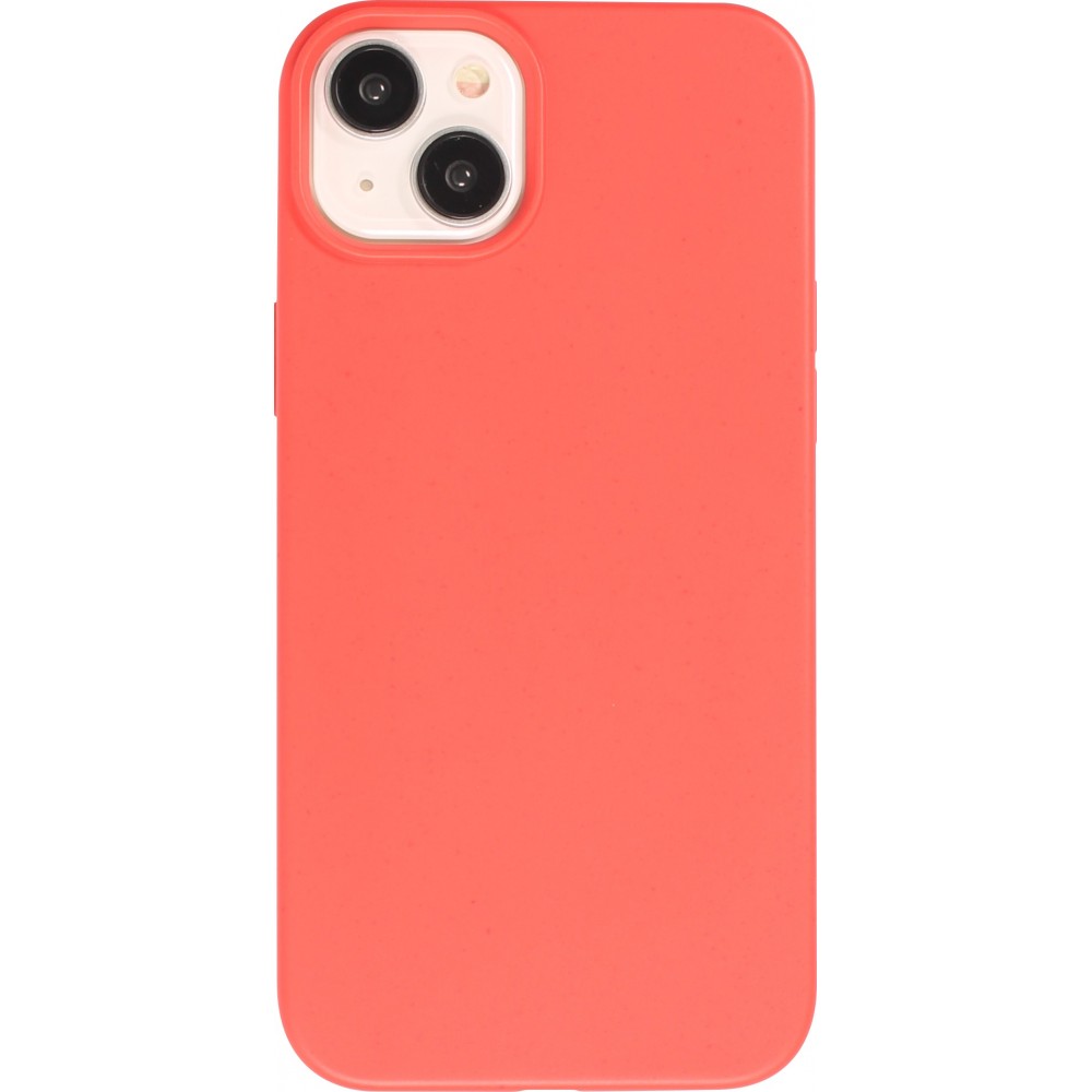 Coque iPhone 15 - Bio Eco-Friendly biodégradable écologique nature - Rouge