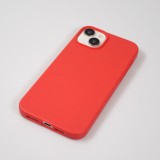 Coque iPhone 15 - Bio Eco-Friendly biodégradable écologique nature - Rouge