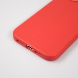 Coque iPhone 15 - Bio Eco-Friendly biodégradable écologique nature - Rouge