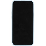 iPhone 15 Plus Case Hülle - Glitzer Diamant The Bling World - Hellblau