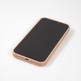Coque iPhone 15 - Diamant strass The Bling World - Or rose