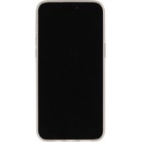 iPhone 15 Case Hülle - Gel Glossy Marmor - Weiss