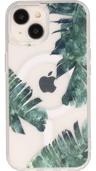 Coque iPhone 15 - Gel silicone MagSafe - Spring Vibes Flowers Nr. - 3