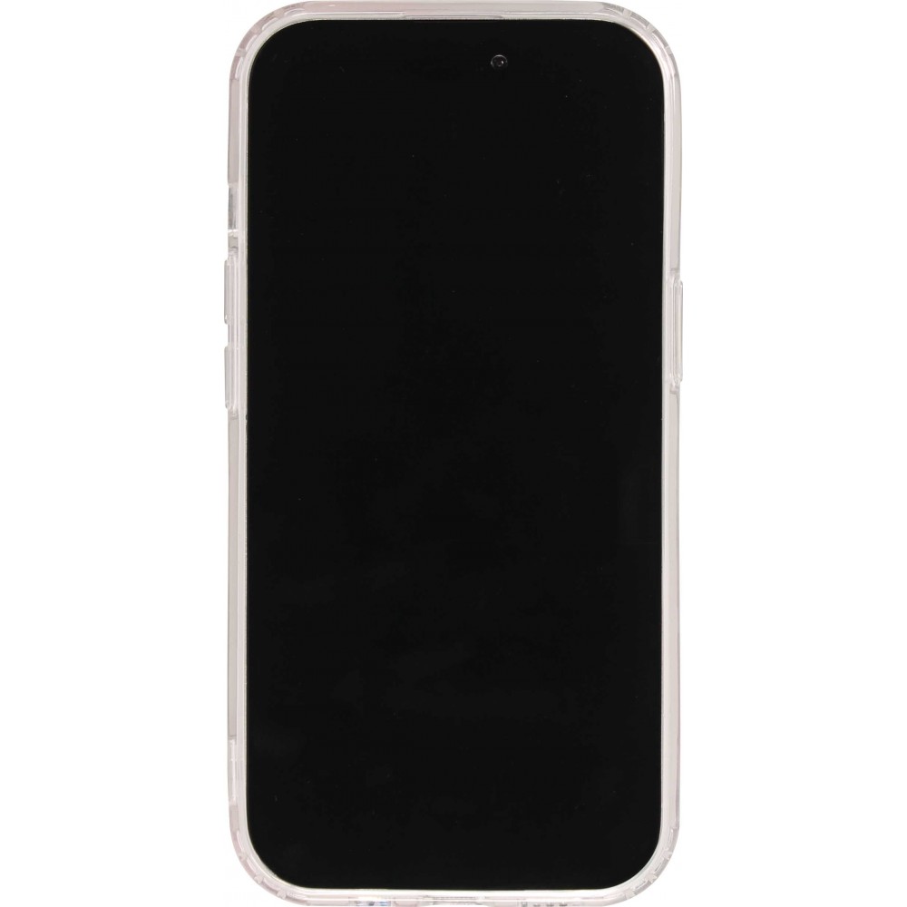 iPhone 15 Case H&uuml;lle - Gel Silikon MagSafe - Spring Vibes Flowers Nr. - 4