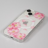 iPhone 15 Case H&uuml;lle - Gel Silikon MagSafe - Spring Vibes Flowers Nr. - 4