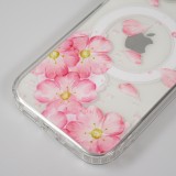 iPhone 15 Case H&uuml;lle - Gel Silikon MagSafe - Spring Vibes Flowers Nr. - 4